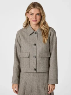 Neo Noir Romana Herringbone Jakke, , 36*Dame Jakker & Frakker