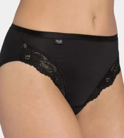 Outlet Sloggi Romance Tai Trusser, , 40 Black