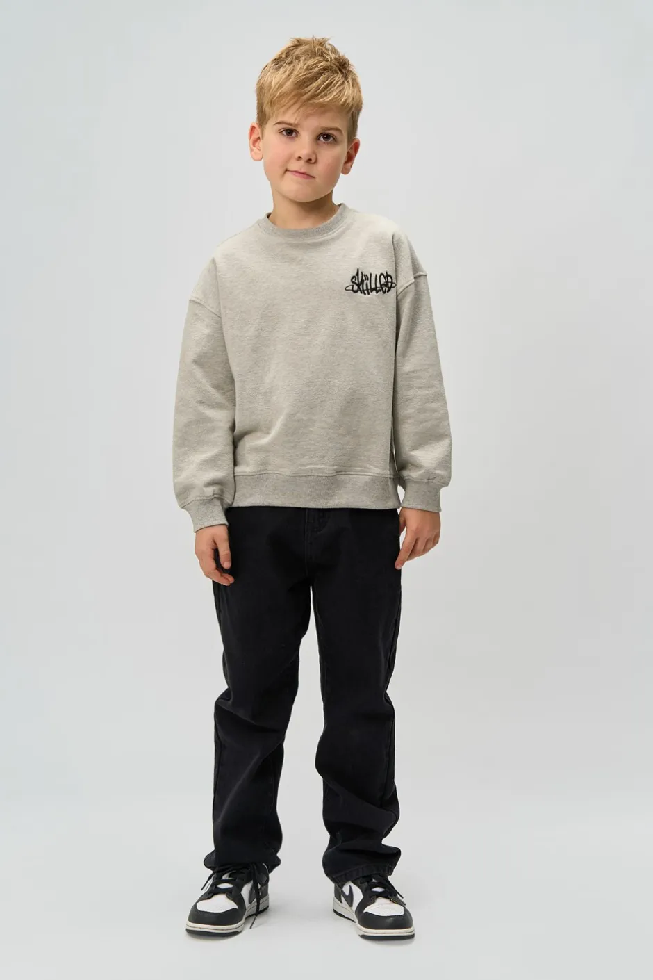THE NEW Ron Oversize Sweatshirt, , 134-140 cm*Børn Strik & Sweatshirts