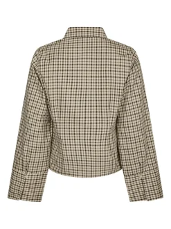 Neo Noir Rosa Checked Skjorte, , 38*Dame Bluser & Skjorter
