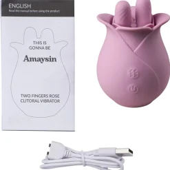Amaysin Rosa Klitoris Vibrator* Sexlegetøj