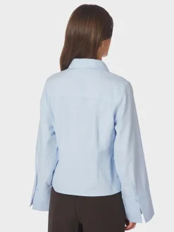 Clearance Neo Noir Rosa Oxford Skjorte, , 36 Light Blue