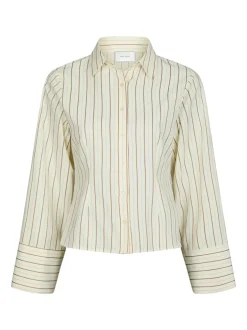 Neo Noir Rosa Solid Skjorte, , 42 Sand