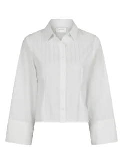 Discount Neo Noir Rosa Solid Skjorte, , 38 White