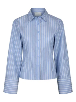Neo Noir Rosa Stripe Shirt, , 36*Dame Bluser & Skjorter