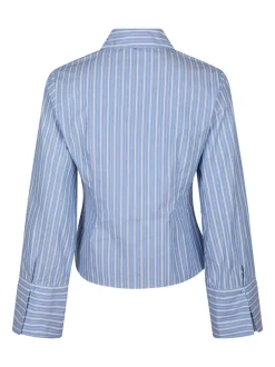 Neo Noir Rosa Stripe Shirt, , 36*Dame Bluser & Skjorter