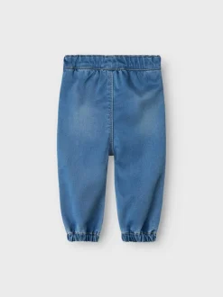 Discount Name It Rose Loose Jeans, , 74 cm Medium Blue Denim