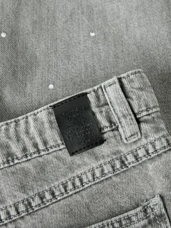 Sale Name It Rose Rhine Jeans, , 140 cm Light Grey Denim