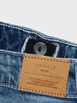 Name It Rose Straight Fold Jeans, , 152 cm*Børn Jeans