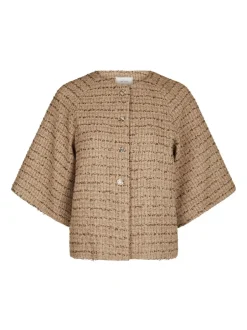 Neo Noir Rosella Boucle Mini Jakke, , 38*Dame Jakker & Frakker