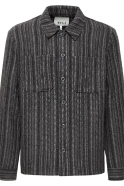 Best Solid Rowe Overshirt, , XXL True Black