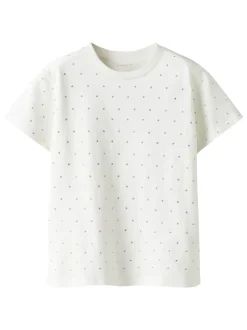 Outlet Name It Ruaja Top, , 134-140 cm Bright White
