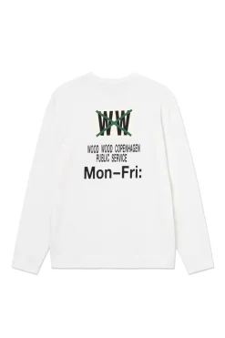 Wood Wood Ryan Mon-Fri Sweatshirt, , XL* Sweatshirts & Trøjer