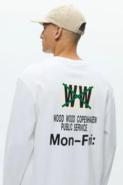 Wood Wood Ryan Mon-Fri Sweatshirt, , XL* Sweatshirts & Trøjer