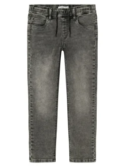 Outlet Name It Ryan Slim Jeans, , 152 cm Medium Grey Denim