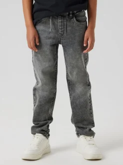Outlet Name It Ryan Slim Jeans, , 152 cm Medium Grey Denim
