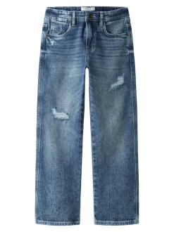 Sale Name It Ryan Straight Jeans, , 134 cm Medium Blue Denim