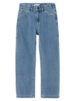 Discount Name It Ryan Straight Jeans, , 128 cm Medium Blue Denim