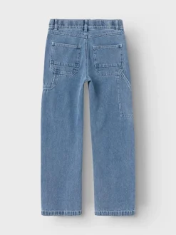 Discount Name It Ryan Straight Jeans, , 128 cm Medium Blue Denim