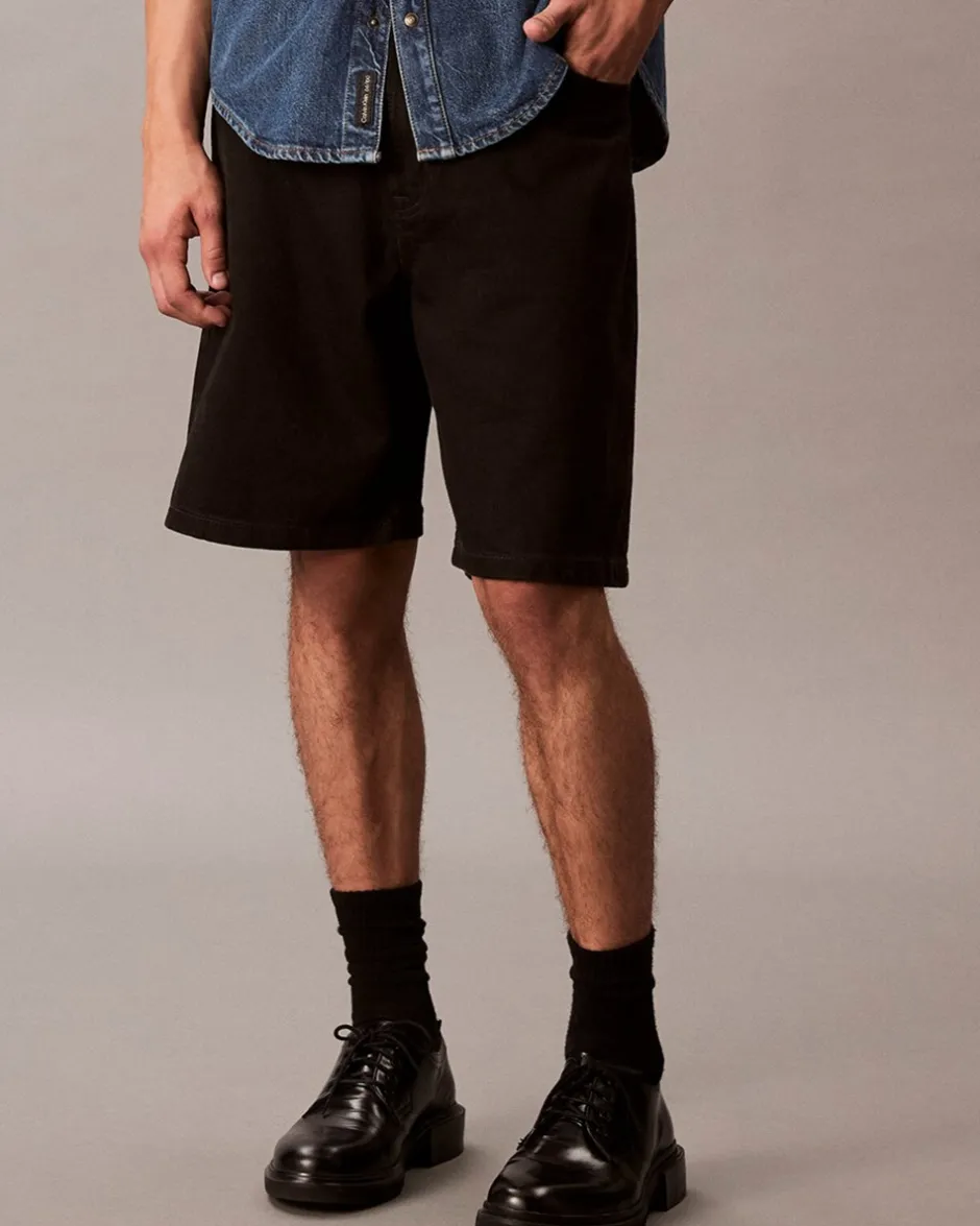 Calvin Klein 90's Classic Denim Shorts, , 32* Shorts