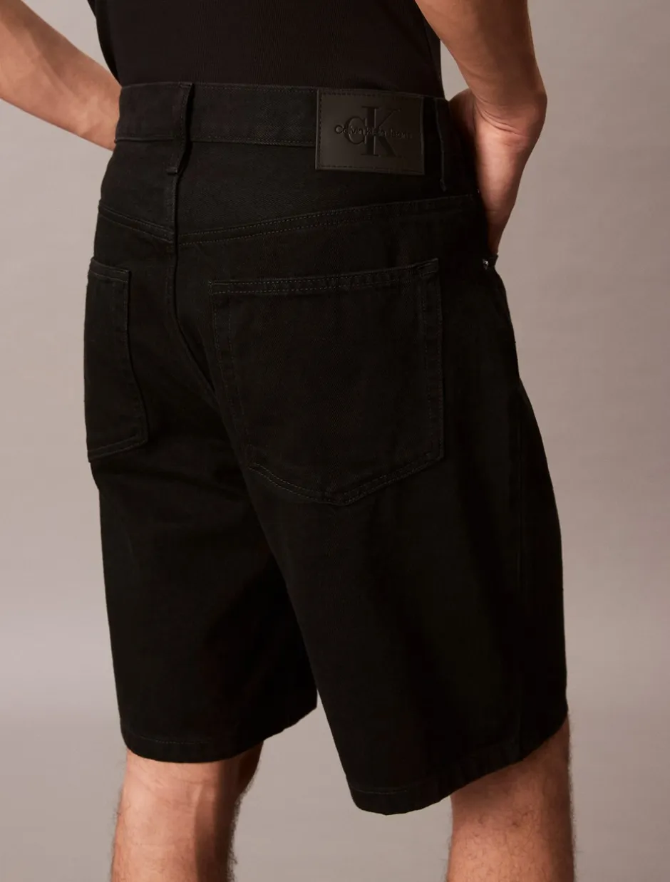 Calvin Klein 90's Classic Denim Shorts, , 32* Shorts
