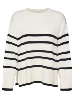 Discount Vero Moda Saba Striktrøje, , XXL Birch