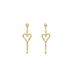 Maanesten Sabi Petite Øreringe, Gold Plated