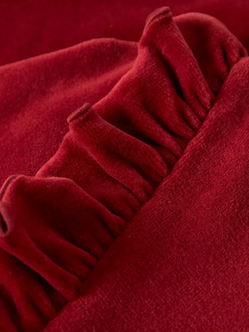 Clearance Lil' Atelier Saga Kjole, , 116 cm Red Dahlia