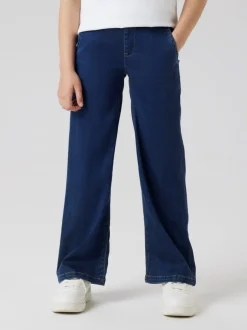 Sale Name It Salli Wide Jeans, , 152 cm Denim Blue