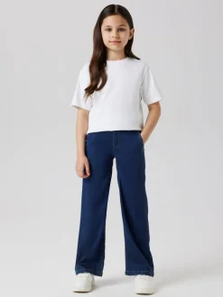 Sale Name It Salli Wide Jeans, , 152 cm Denim Blue