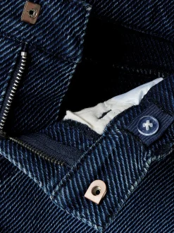 Hot Name It Salli X-Wide Jeans, , 128 cm Dark Blue Denim