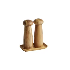 Hot RAW Salt- & Peberkværnsæt, Teak
