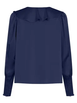 Neo Noir Sandie Sateen Bluse, , 38*Dame Bluser & Skjorter