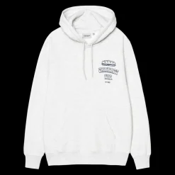 Sale Carhartt WIP Sandwich Hættetrøje, , XL Ash Heather/Blue