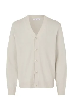 Sale Samsøe Samsøe Sapatrik Cardigan, , M Silver Birch