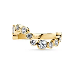 Sif Jakobs Jewellery Sardinien Wave Ring, , 60*Dame Ringe