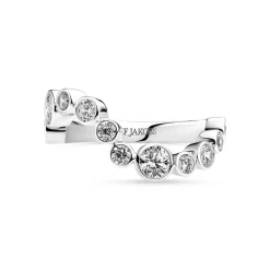 Hot Sif Jakobs Jewellery Sardinien Wave Ring, , 60 Silver