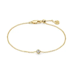 New Sif Jakobs Jewellery Sarzana armbånd, , 18 cm Gold Plated