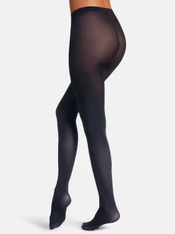 Clearance Wolford Satin Opaque 50 Strømpebukser, , M Navy