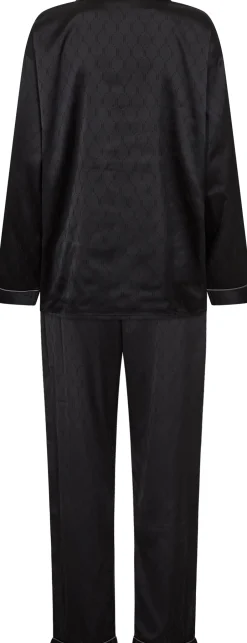 Hype The Detail Satin Pyjamassæt, , L*Dame Loungewear