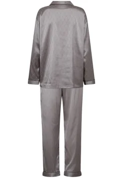 Sale Hype The Detail Satin Pyjamassæt, , L Grey