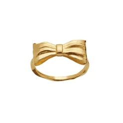 Maanesten Satin Ring, , 55 Gold Plated