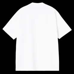 Clearance Carhartt WIP Schooling Heart T-shirt, , S White