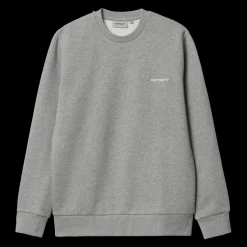 Carhartt WIP Script Embroidery Sweatshirt, , XS* Sweatshirts & Trøjer