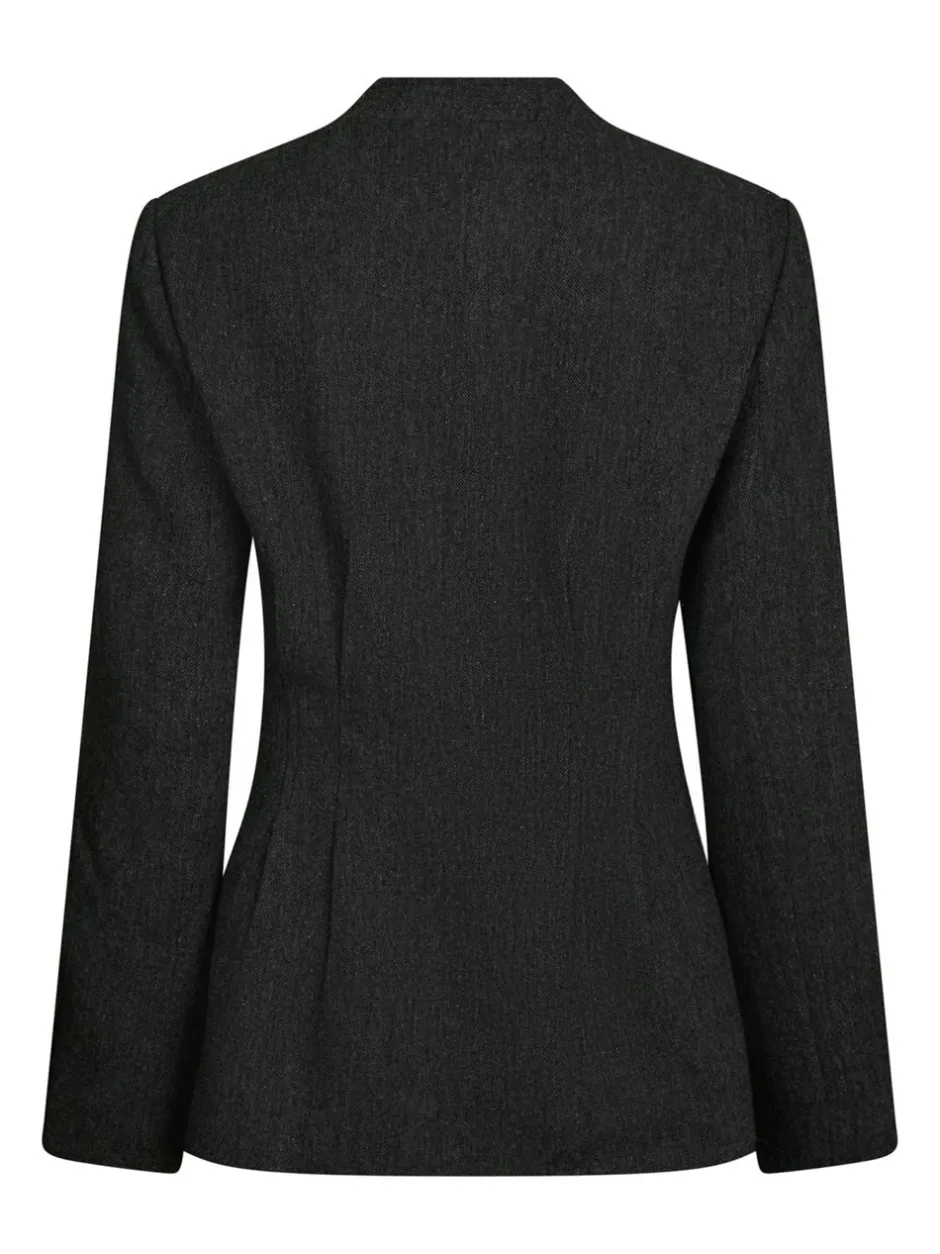 Hot Neo Noir Senara Blazer, , 36 Dark Grey Melange