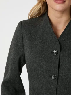 Hot Neo Noir Senara Blazer, , 36 Dark Grey Melange
