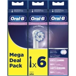 Oral-B Sensei Clean 6-pak Børstehoved* Personlig Pleje