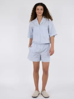 Neo Noir Shady Stripe Shorts, , 34*Dame Shorts