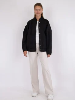 New Neo Noir Sharon Bomber Jakke, , 42 Sort