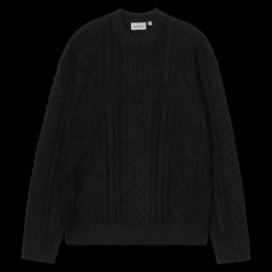 Discount Carhartt WIP Shawn Sweater, , M Black